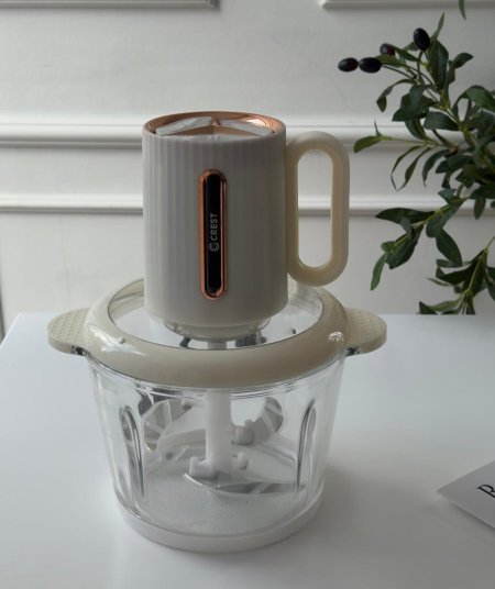 فرامه خضار / لحمه وعاء زجاج 2 لتر 300 واط